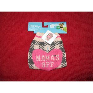VIBRANTLIFE DOG SWEATER, XXS, NWT